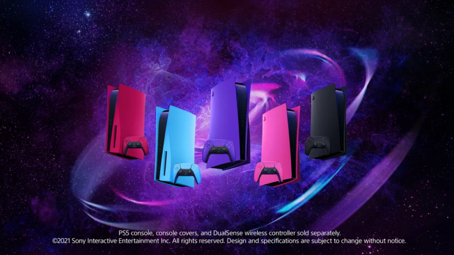 PS5の新色が発売！ 「PlayStation5を、あなたの好きな色に。」